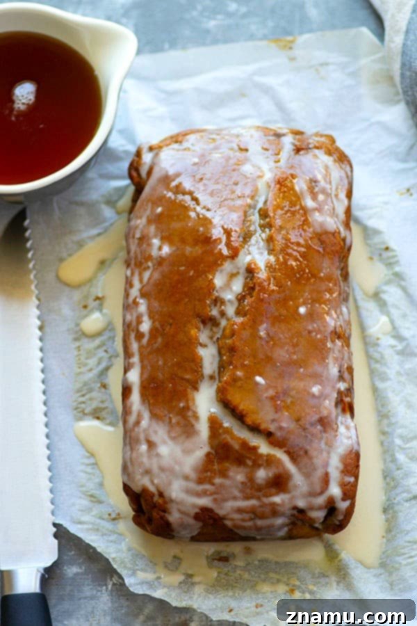Warm Maple Chai Pumpkin Loaf 3 Sweet maple syrup and warming chai spices are the perfect couple in this incredibly soft maple pumpkin bread that's sure to become a favorite this fall!