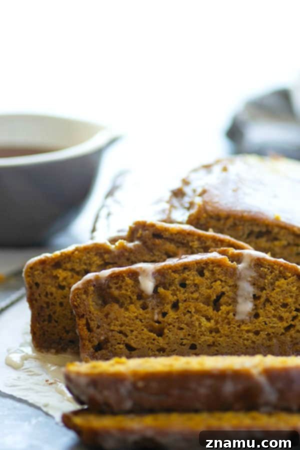 Warm Maple Chai Pumpkin Loaf 4 Sweet maple syrup and warming chai spices are the perfect couple in this incredibly soft maple pumpkin bread that's sure to become a favorite this fall!