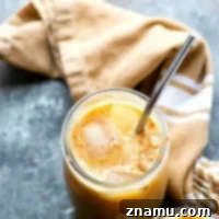 Decadent Salted Caramel Pumpkin Cold Brew Coffee 7 Pumpkin cold brew is the easiest fall coffee drink to make at home. A homemade salted caramel syrup, warming fall spices, and pumpkin take this creamy coffee drink over the top!