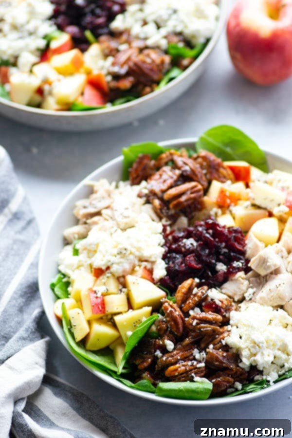 The Golden Harvest Turkey & Candied Pecan Salad 4 Ingredients for candied pecans: brown sugar, water, honey, cinnamon, salt, and whole pecans.