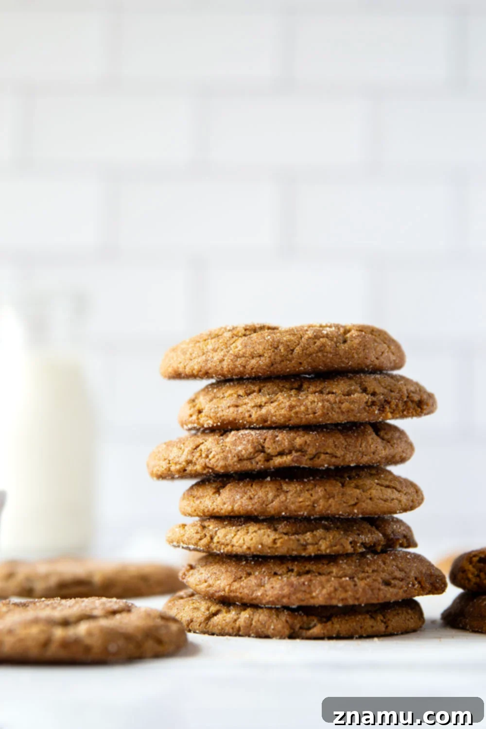 Ginger Sparks 4 Classic snickerdoodles and gingerbread cookies collide in these soft and chewy gingerdoodles that are heavenly paired with a cup of coffee!