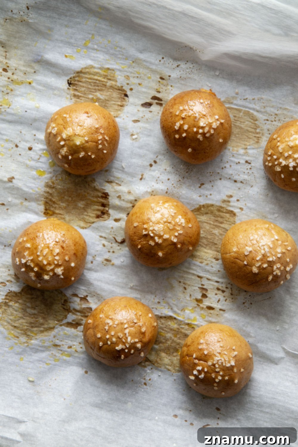 Cheese-Filled Pretzel Poppers 3 These cheese stuffed pretzel bites are ready in under an hour and feature a soft and chewy pretzel interior that's filled with gooey cheddar cheese!