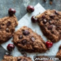 Decadent Double Chocolate Cherry Scones 8 Packed with a double whammy of rich chocolate and juicy sweet cherries, these double chocolate cherry scones are almost brownie-like in texture and a favorite indulgent breakfast!