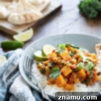 Harissa Spiced Butternut Squash Chickpea Pot 8 Loaded with soft butternut squash, tender chickpeas, and a punch of spicy harissa, this chickpea butternut squash curry is an incredibly hearty dinner that's vegan-friendly and easy to pull together on a weeknight.
