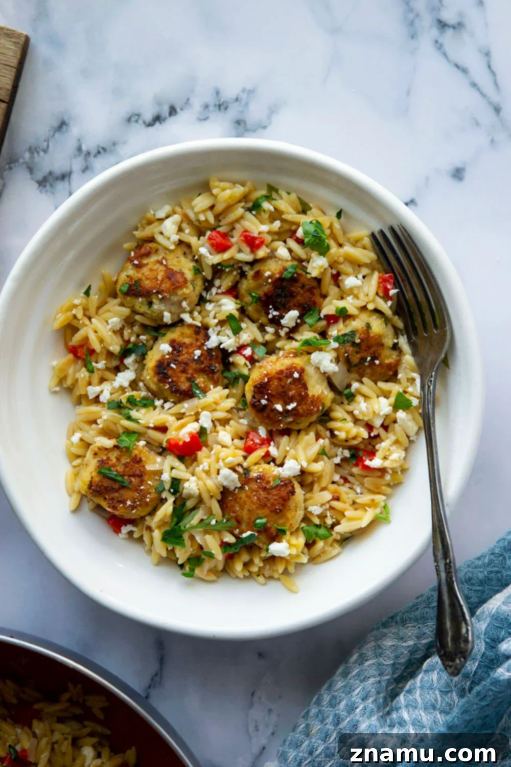 Easy Greek Meatball and Orzo Skillet 2 Flavorful One-Pot Greek Meatballs and Orzo Ready in Under an Hour