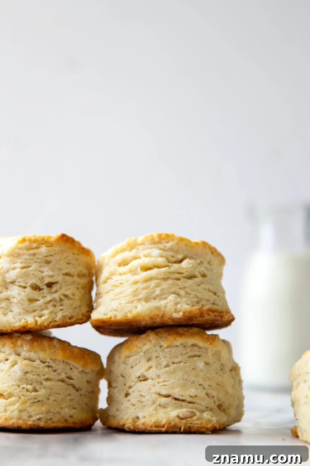 Velvet Southern Buttermilk Biscuits 2 These Southern buttermilk biscuits come together in minutes with only a handful of basic ingredients and feature tons of buttery, flaky layers!