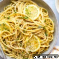 This simple lemon dill pasta features tender bucatini pasta in a flavorful browned butter lemon dill sauce. - ready in minutes with only 5 ingredients and makes the best spring side dish!