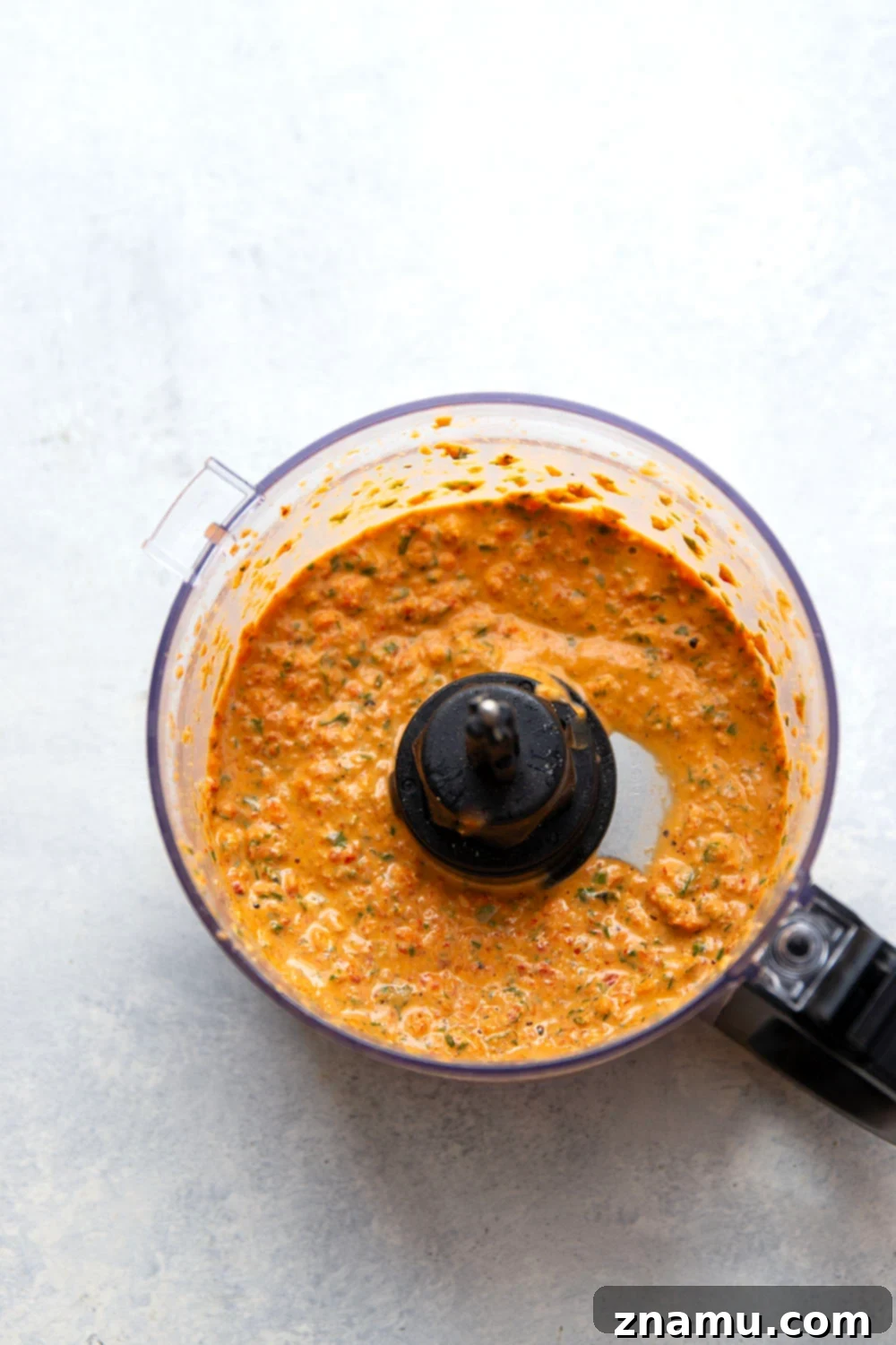 Fire-Roasted Red Pepper Pesto Pasta 3 Flavorful roasted red peppers and lots of fresh basil take this roasted red pepper pesto pasta to the next level! Try it with your favorite pasta with lots of Parmesan cheese on top.