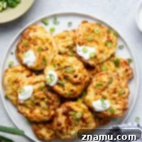 Crispy Air Fryer Mashed Potato Cakes 8 Cooked entirely in the air fryer and perfectly crispy, these air fryer mashed potato cakes come together in minutes and are the perfect use for leftover mashed potatoes!