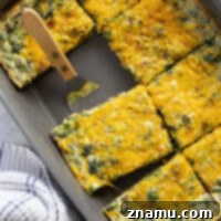 Tender broccoli and rich cheddar are a dream pairing in this easy cheddar broccoli egg bake that's perfect for serving brunch for a crowd!