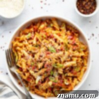 Spicy Roasted Red Pepper Pasta