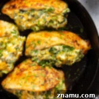 Broccoli Cheese Stuffed Chicken