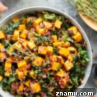 Hearty Sweet Potato Medley with Savory Bacon Infusion 8 Warm Sweet Potato Salad with Bacon Dressing
