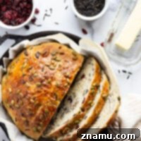 No-Knead Cranberry Wild Rice Artisan Loaf 8 Packed with tender wild rice and sweet dried cranberries, this no-knead cranberry wild rice bread is soft, flavorful, and so easy to make!