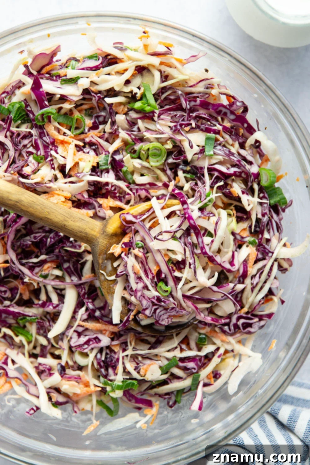 Creamy Buttermilk Crunch 5 Learn how to make classic buttermilk coleslaw that's perfectly crispy, creamy, and comes together in minutes!