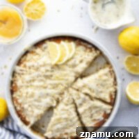 Fragrant lavender and a double dose of fresh lemon and lemon curd are a dreamy spring combo in this streusel-covered lavender lemon coffee cake.
