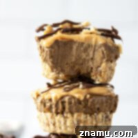 Irresistible High Protein Frozen Chocolate Mousse Cups 8 High Protein Frozen Chocolate Mousse Cups with a tender oat crust, silky chocolate mousse filling, and crunchy peanut butter magic shell