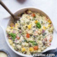 Thumbnail image of grilled vegetable orzo salad.