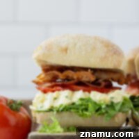 BLT Egg Salad Sandwich