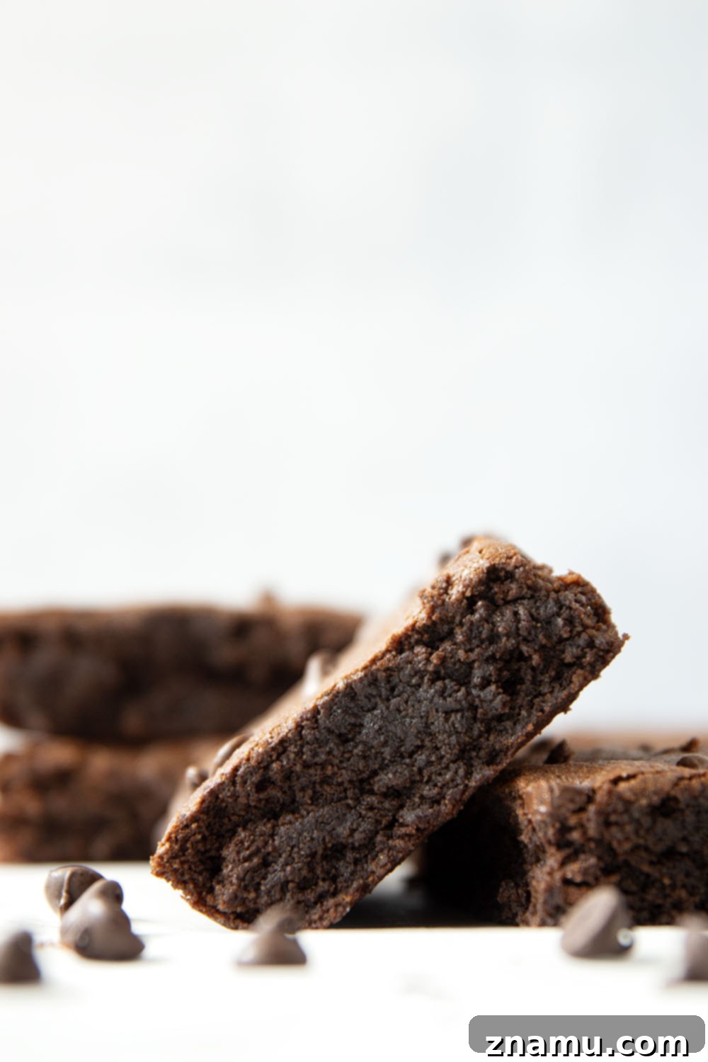 Decadent Almond Flour Brownies 5 Rich and fudgy almond flour brownies that mix up quickly in one bowl and are completely gluten-free!