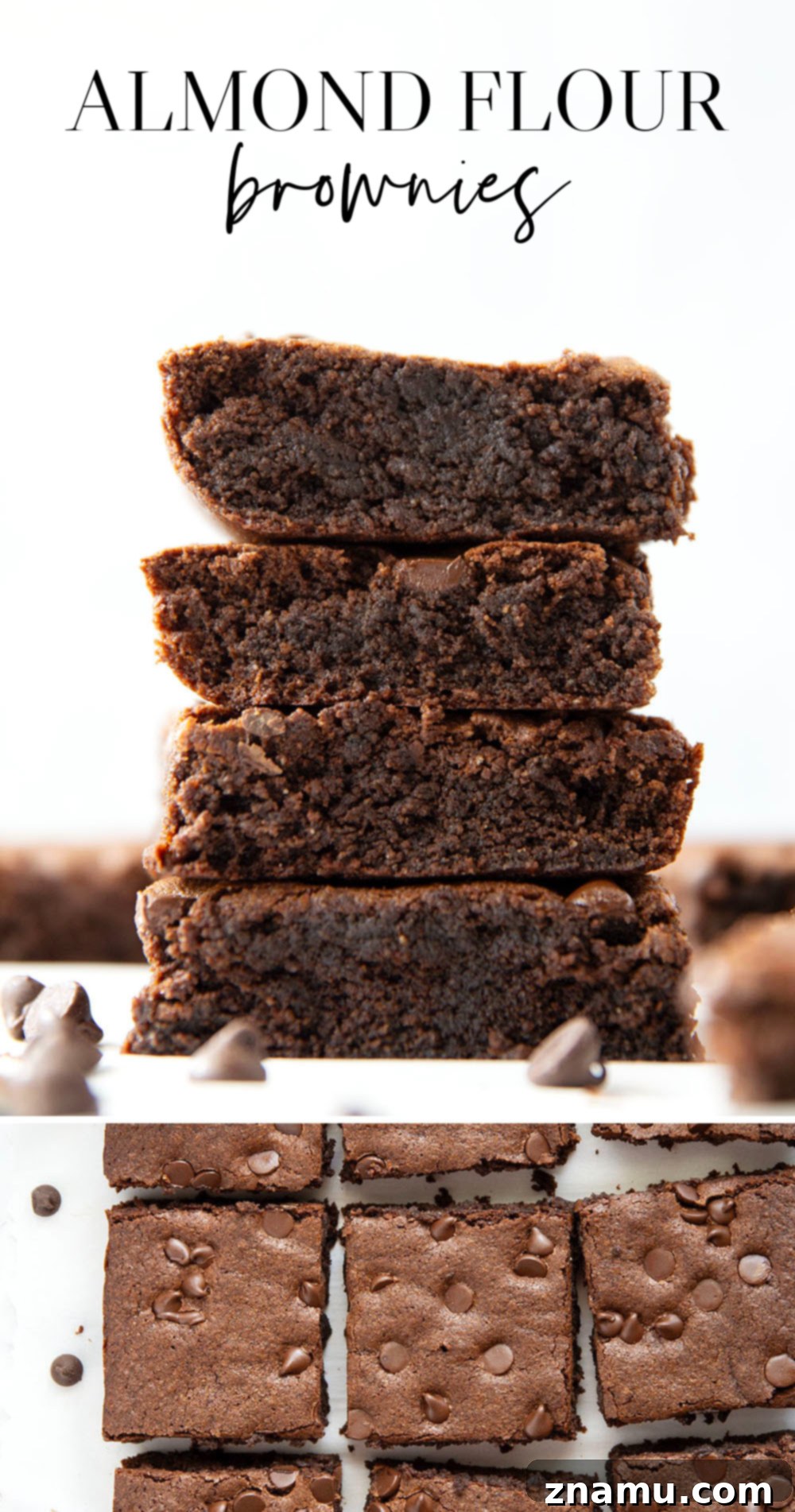 Decadent Almond Flour Brownies 7 Rich and fudgy almond flour brownies that mix up quickly in one bowl and are completely gluten-free!