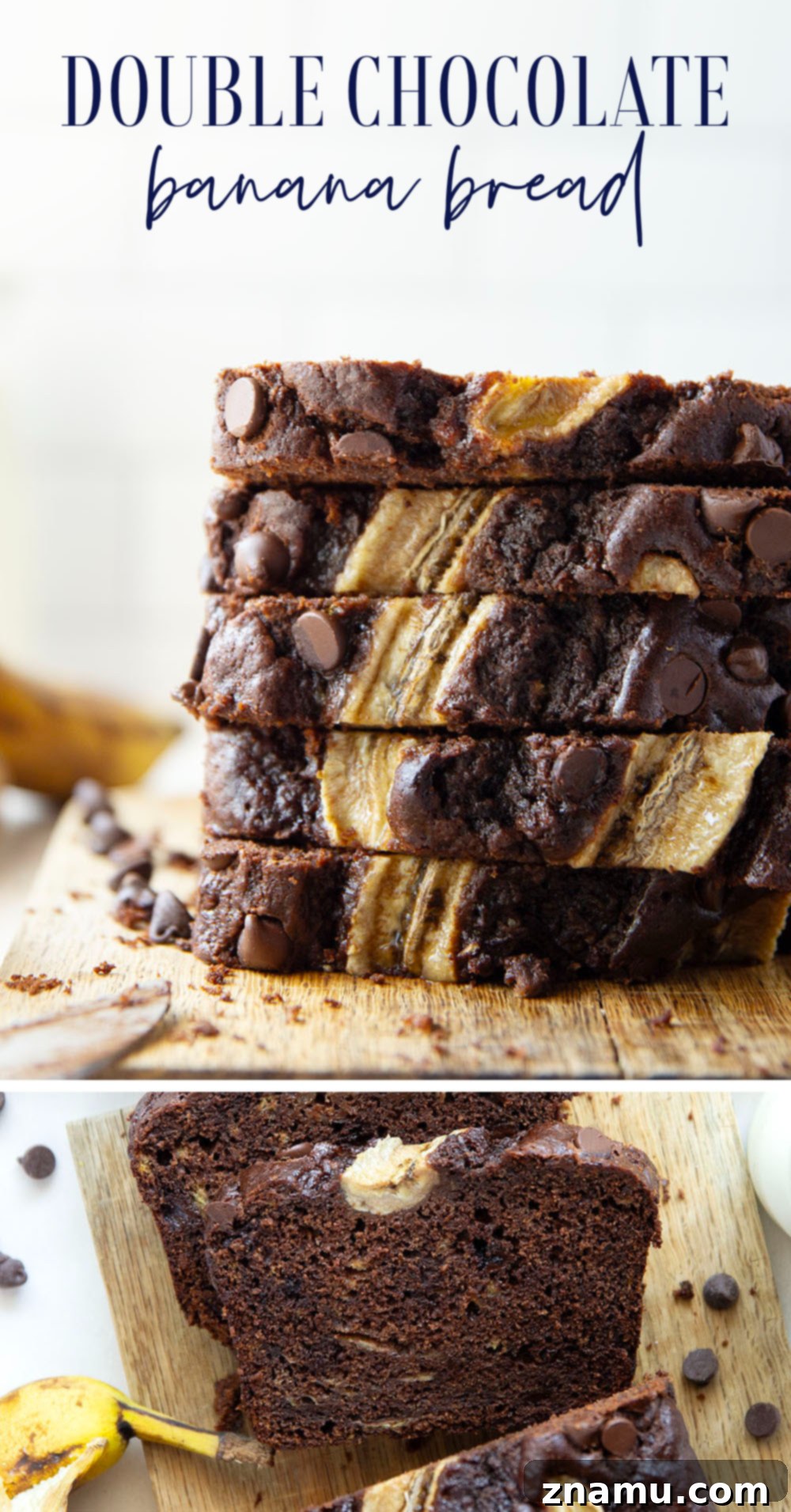 Decadent Double Chocolate Banana Bread 7 A selection of complementary banana bread recipes.