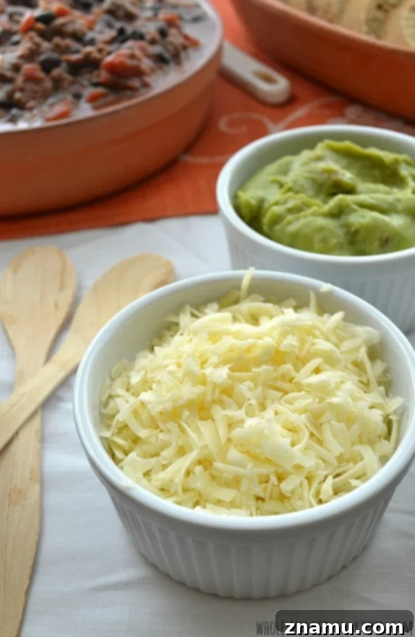 Build Your Perfect Chili Bar 7 How To Make A Chili Bar -- A fun dinner idea for game-day!