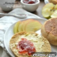 Perfect Homemade English Muffins 10 Homemade English Muffins, ready to be enjoyed with butter and jam