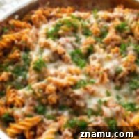 Skillet Cheesy Beef Ziti: One-Pan Comfort 9 Skillet Cheesy Beef Ziti