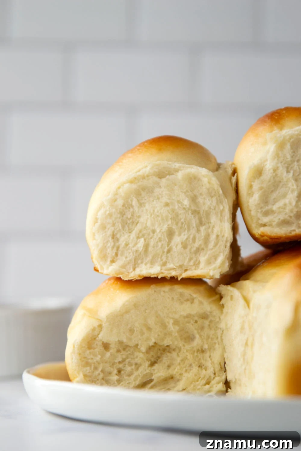 Wake Up & Bake Rolls 6 Perfect for any dinner, these pillow-soft overnight dinner rolls chill overnight in the refrigerator for easy baking the next day and their homemade flavor can't be beat!
