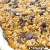 Pumpkin Granola Chocolate Chip Coffee Cake