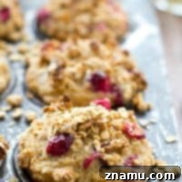 Spiced Eggnog Cranberry Crumb Muffins 8 Cranberry Eggnog Coffee Cake Muffins