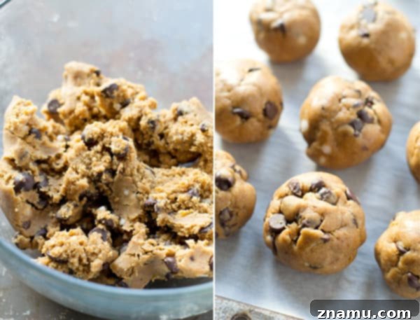 Tropical Chocolate Chip Cookies 7 These classic chocolate chip cookies are seriously so thick and chewy you'd never guess that they're made healthy with coconut oil and contain NO butter! @WholeHeavenly