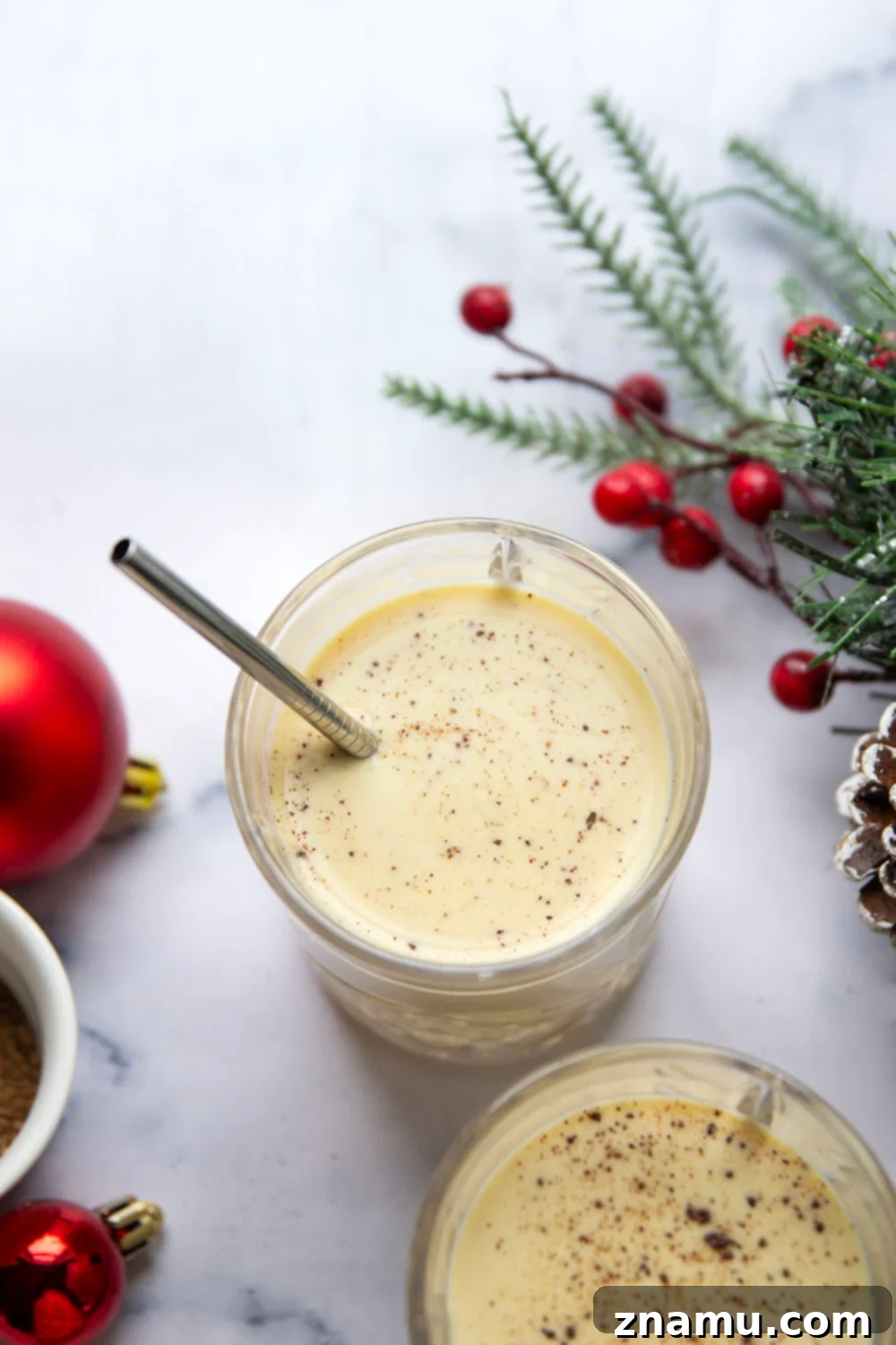 Rich Homemade Eggnog 5 Ingredients for homemade eggnog recipe