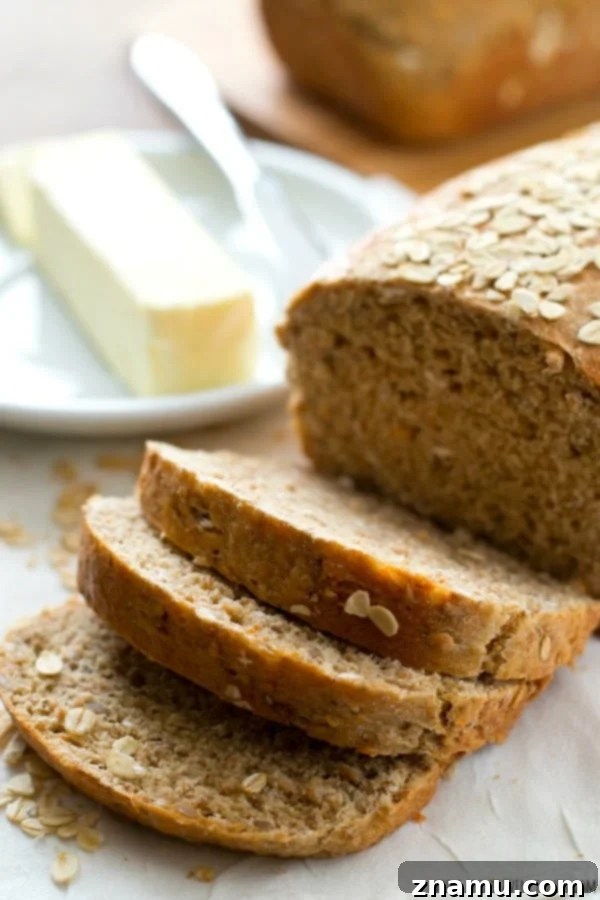 Hearty Homemade Multi-Grain Sandwich Loaf 7 Two fresh multi-grain bread loaves cooling on a rack