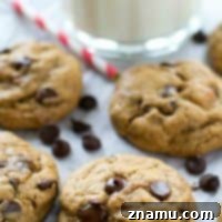 Flourless Cashew Butter Chocolate Chip Cookies