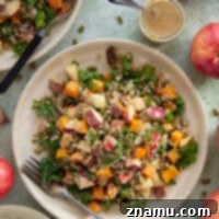 Golden Roasted Sweet Potato Farro Salad with Savory Sesame Drizzle 8 A small image of the Roasted Sweet Potato Farro Salad, perfect for a recipe card summary.