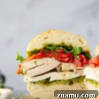 Mozzarella, Turkey & Pesto Panini 8 Mozzarella Turkey Pesto Sandwich