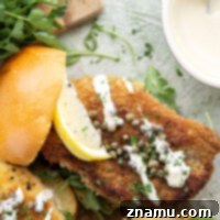 Crispy Chicken Piccata on a Bun 8 Finished Crispy Chicken Piccata Sandwich