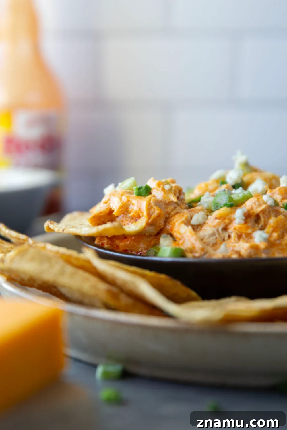 Slow Cooker Buffalo Chicken Dip Delight 5 Ingredients for Slow Cooker Buffalo Chicken Dip