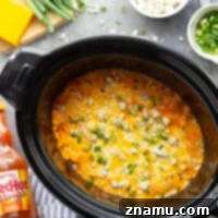 Slow Cooker Buffalo Chicken Dip