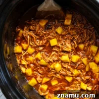 Pulled mango BBQ chicken thumbnail.